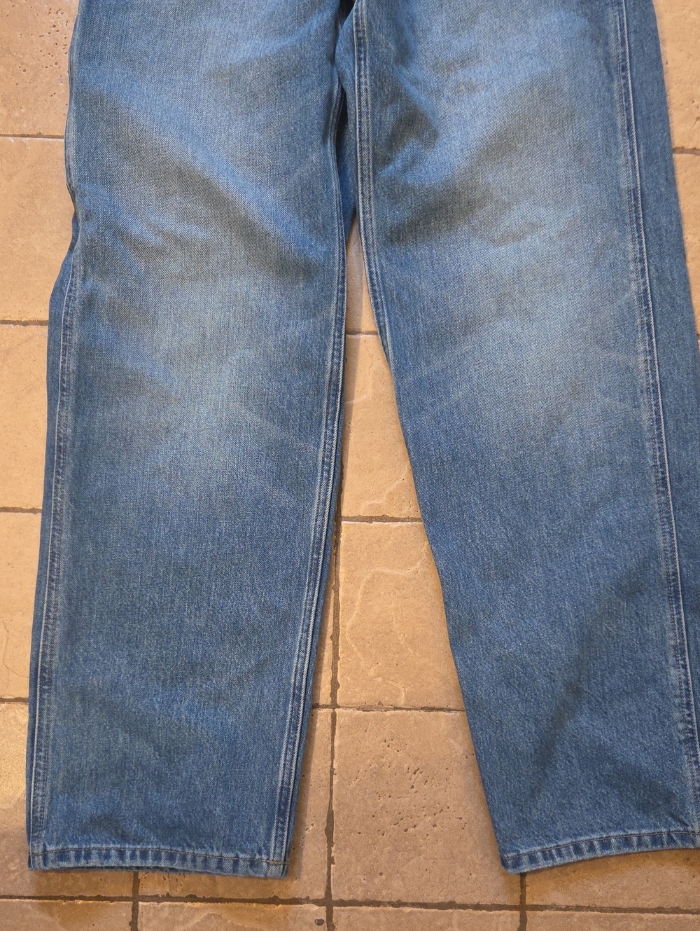 Great Condition Madewell Carpenter Jeans In Elko Wash - Picture 4 of 9